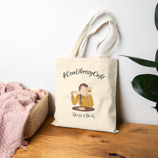 #ConLibrosyCafé Tote Bag