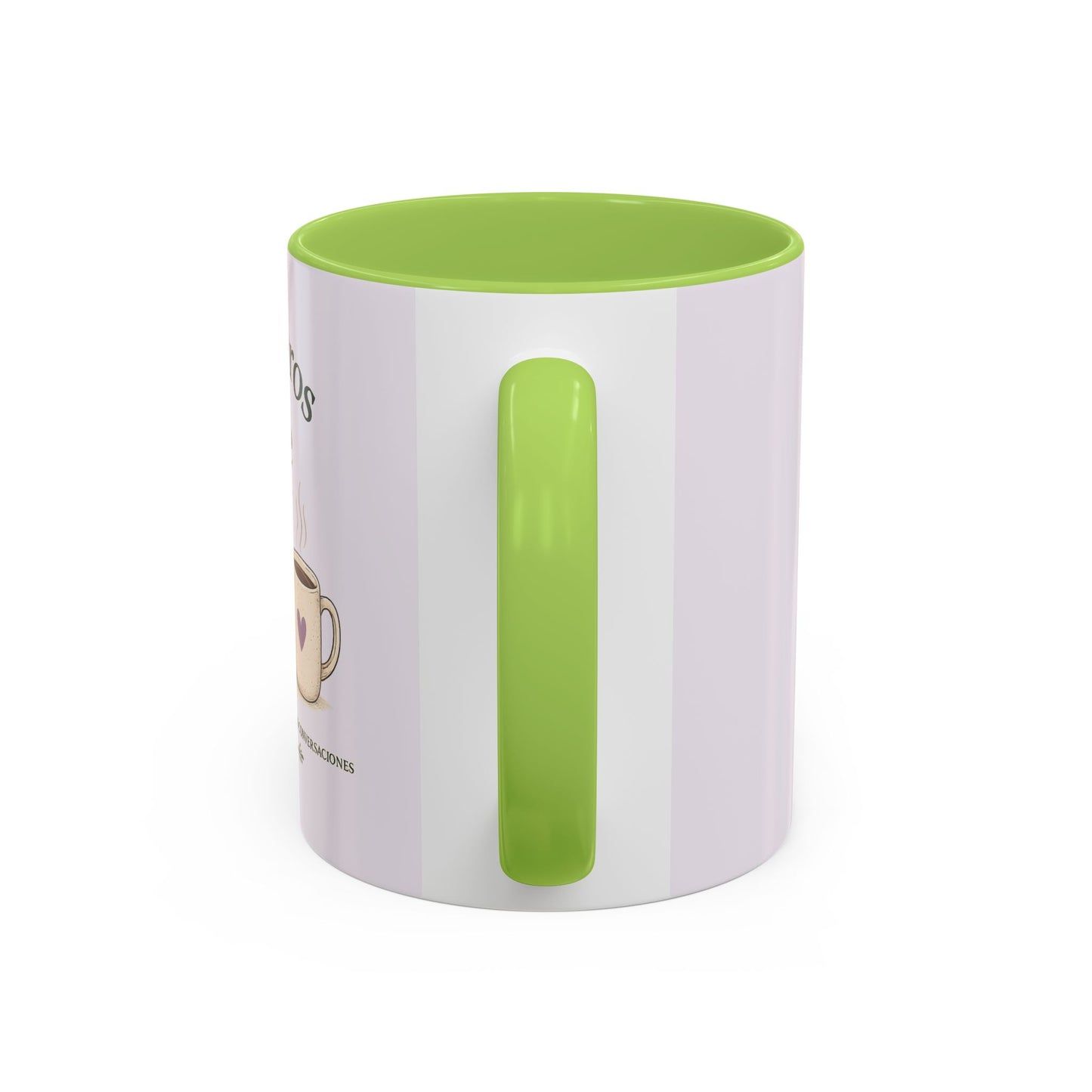 Con Libros & Café Accent Coffee Mug – Book Lover Coffee Cup (11/15oz)