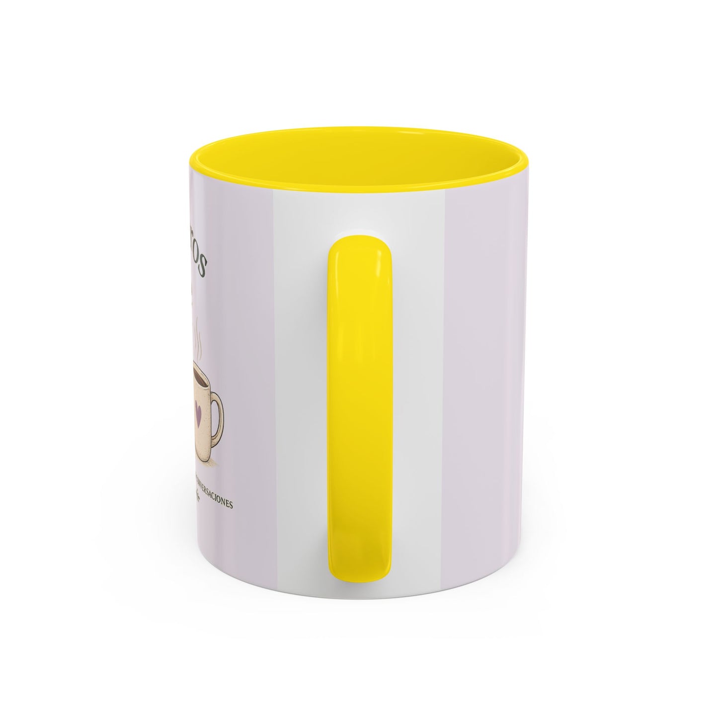 Con Libros & Café Accent Coffee Mug – Book Lover Coffee Cup (11/15oz)