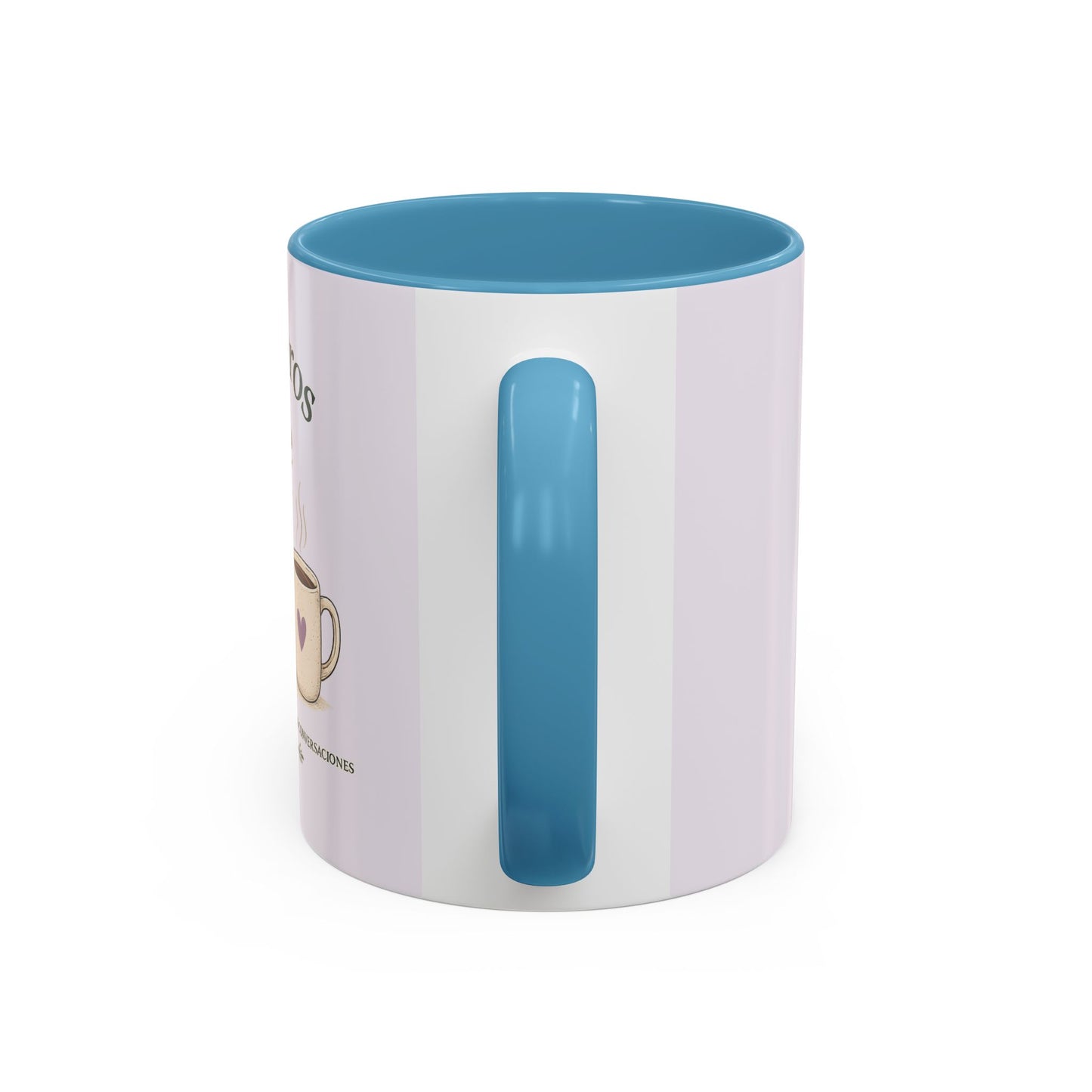 Con Libros & Café Accent Coffee Mug – Book Lover Coffee Cup (11/15oz)