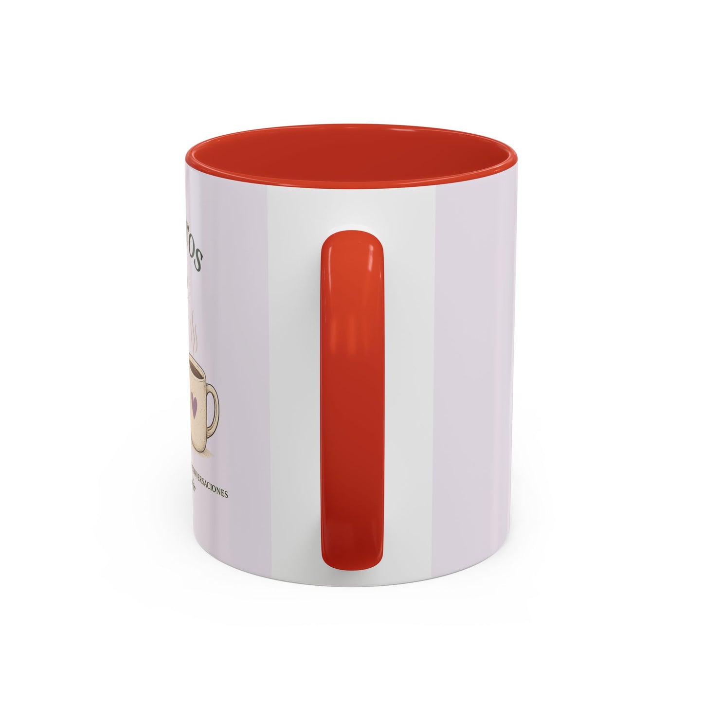 Con Libros & Café Accent Coffee Mug – Book Lover Coffee Cup (11/15oz)