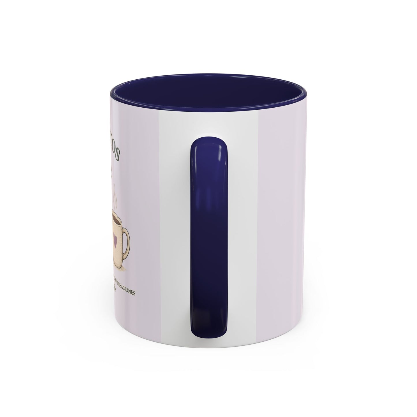 Con Libros & Café Accent Coffee Mug – Book Lover Coffee Cup (11/15oz)