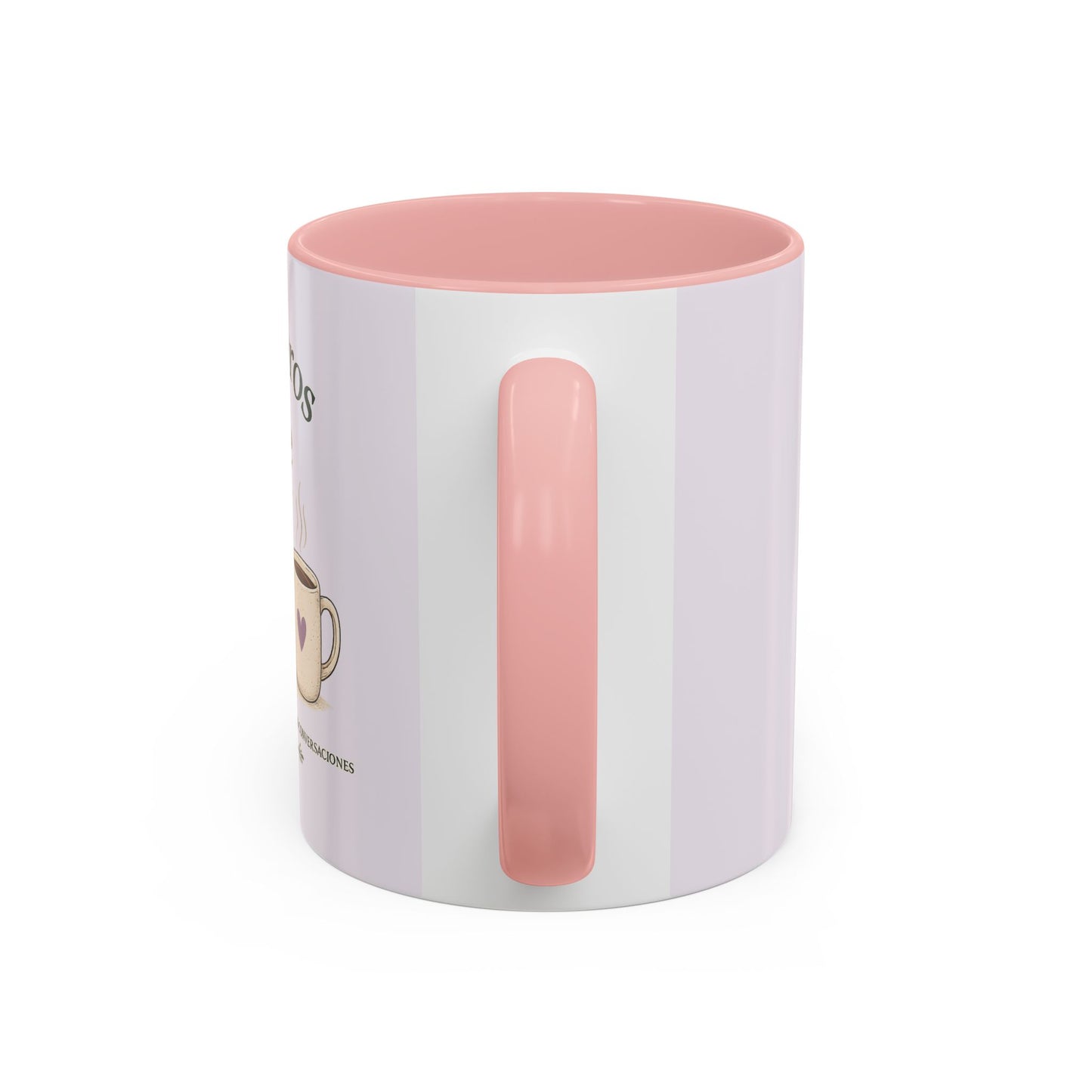 Con Libros & Café Accent Coffee Mug – Book Lover Coffee Cup (11/15oz)