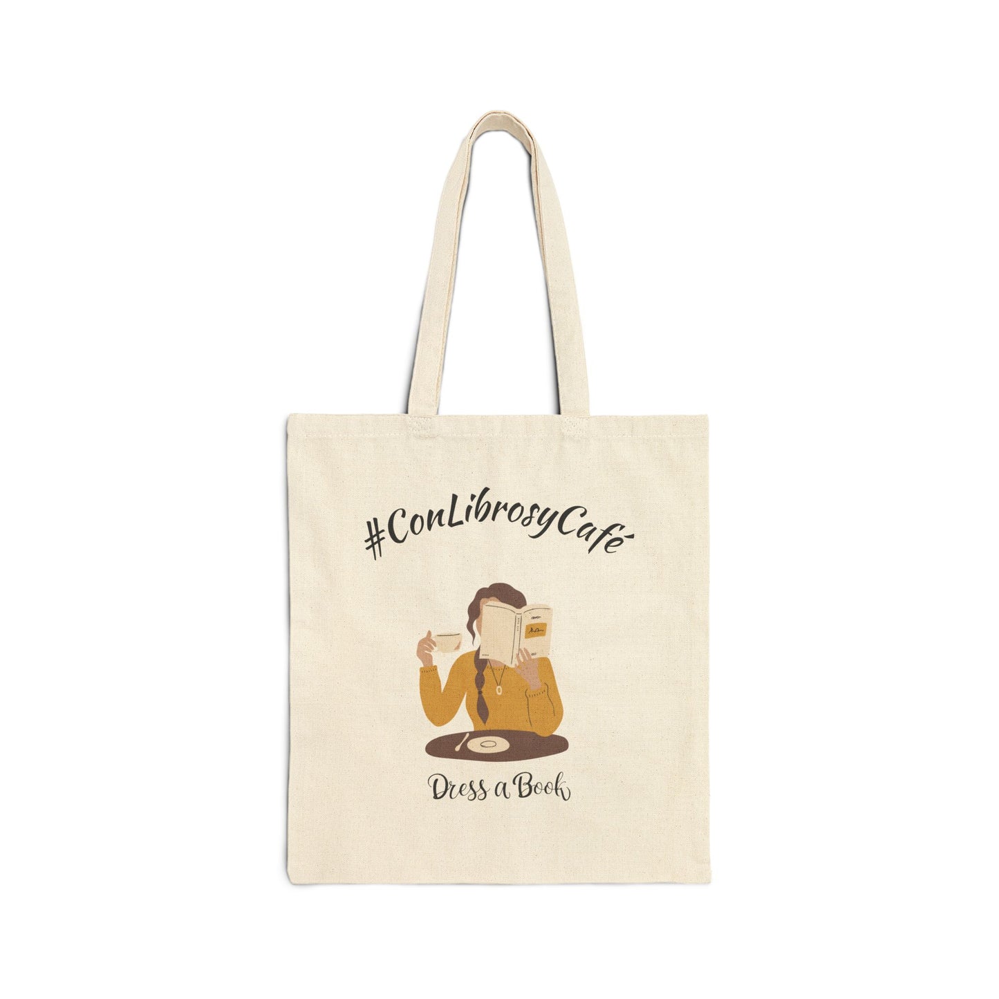 #ConLibrosyCafé Tote Bag
