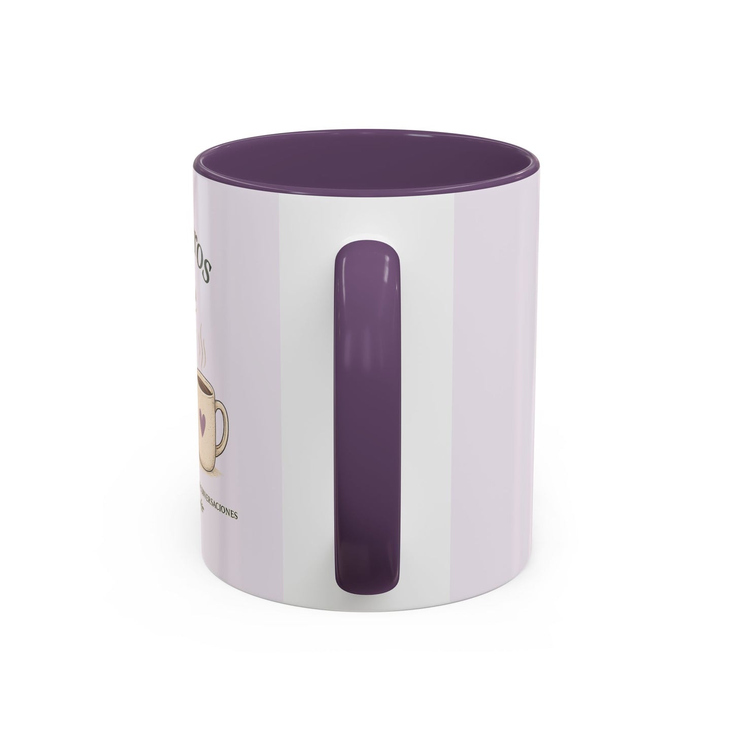 Con Libros & Café Accent Coffee Mug – Book Lover Coffee Cup (11/15oz)
