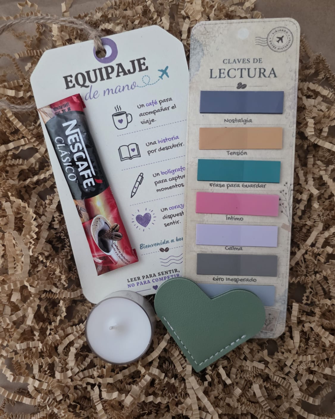 Kit de viaje Literario | Julio (Sin Libro)