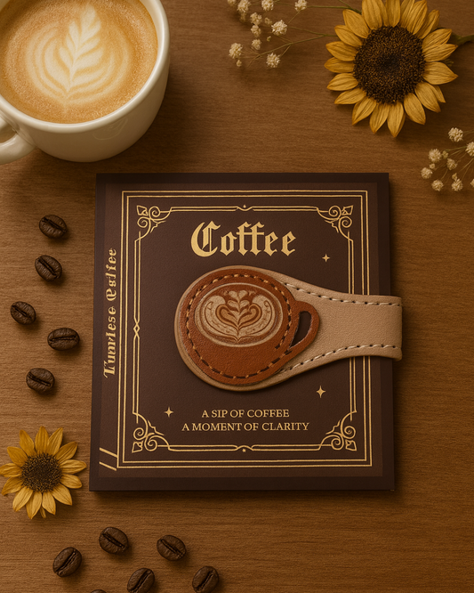 Magnetic Bookmark- Coffee